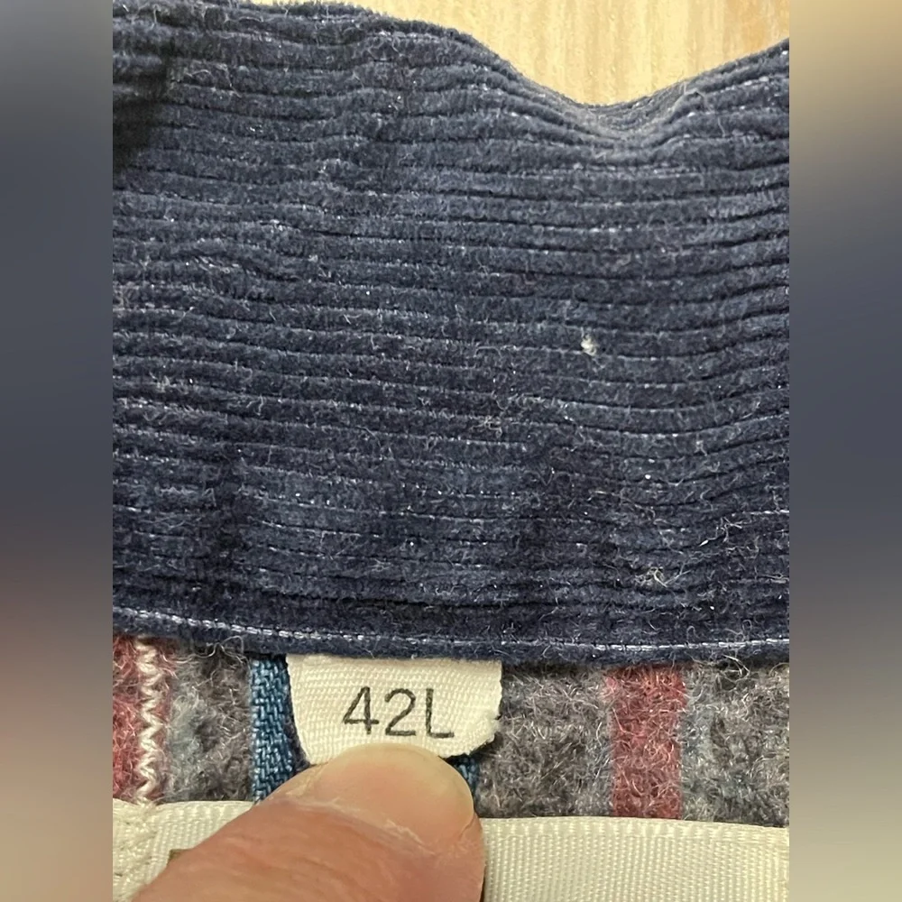Vintage Montgomery Ward Denim Blanket Lined Worker‎ Jacket 42L